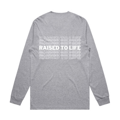 Raised to Life - Mens General Long Sleeve Tee Thumbnail