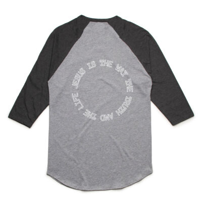 The Way, The Truth, The Life - Mens Raglan Tee Thumbnail