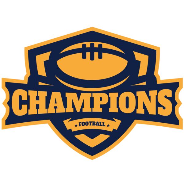 Champions Football logo template Thumbnail