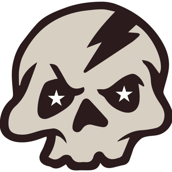 Elements Skulls logo template 23 Thumbnail